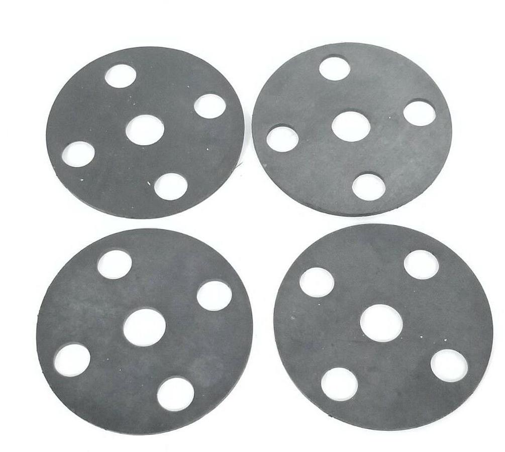 Used LOT OF 4 NEW GENERIC 714437 VITON GASKETS, 3/4 INCH