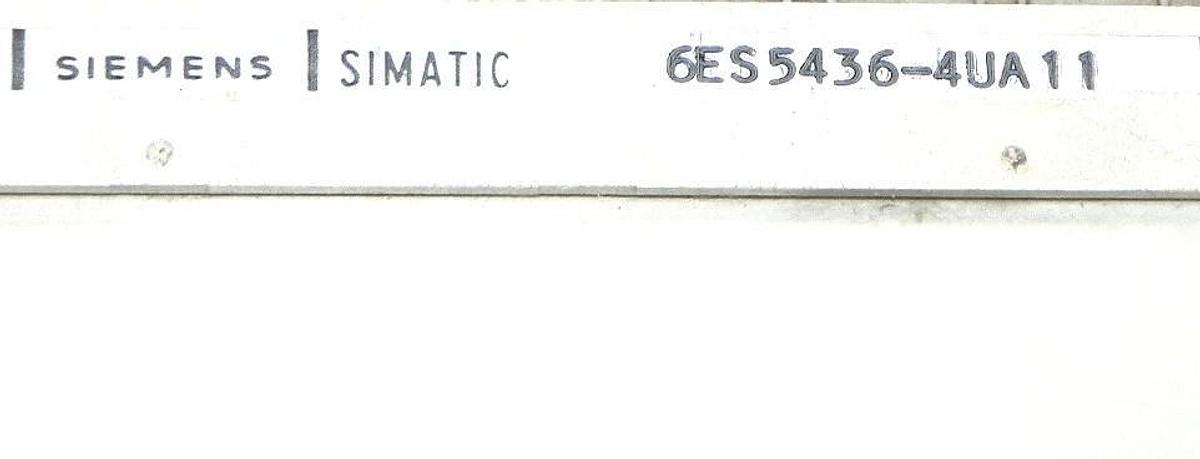 Used SIEMENS 6ES5436-4UA11 INPUT MODULE 6ES54364UA11