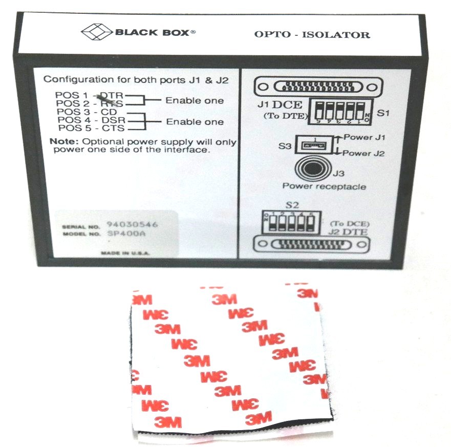 Used NEW BLACK BOX SP400A OPTO ISOLATOR
