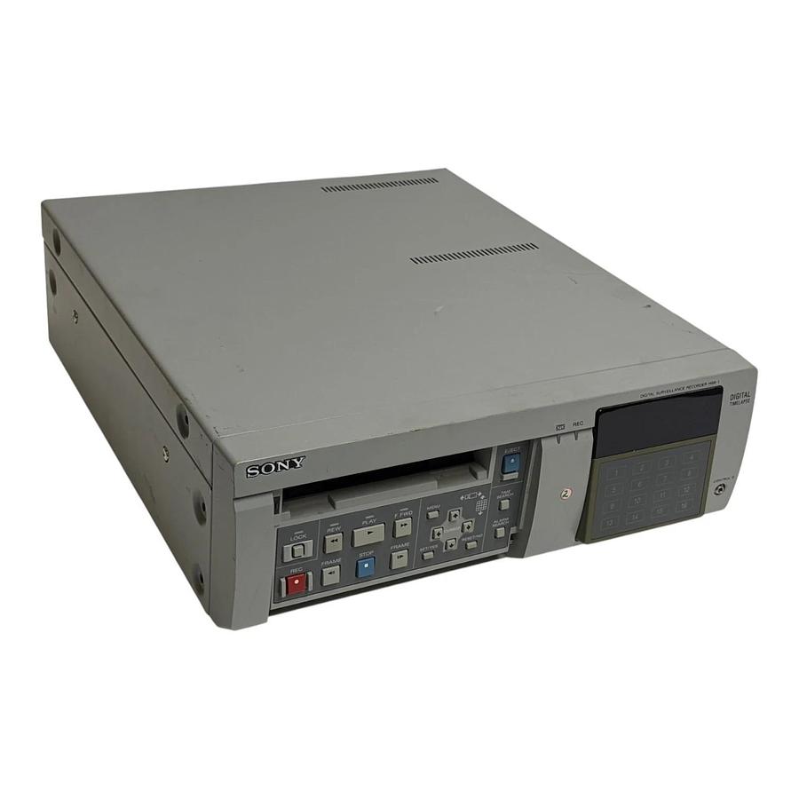 Used Sony HSR-1 Digital Videocassette Recorder Time-Lapse Surveillance System