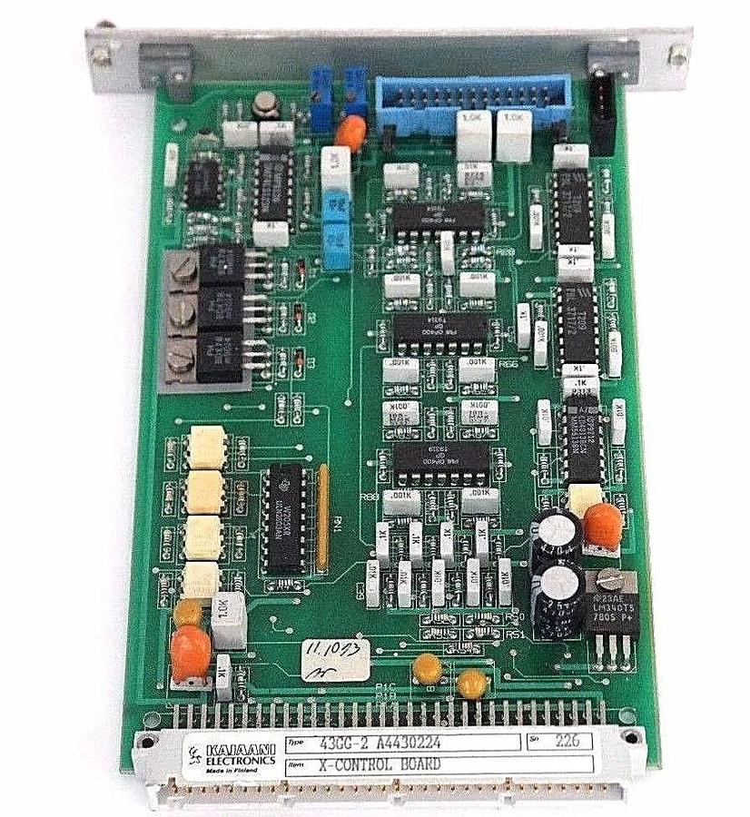 Used KAJAANI 43GG-2 A4430224 X-CONTROL BOARD 43GG2A4430224, F4430226