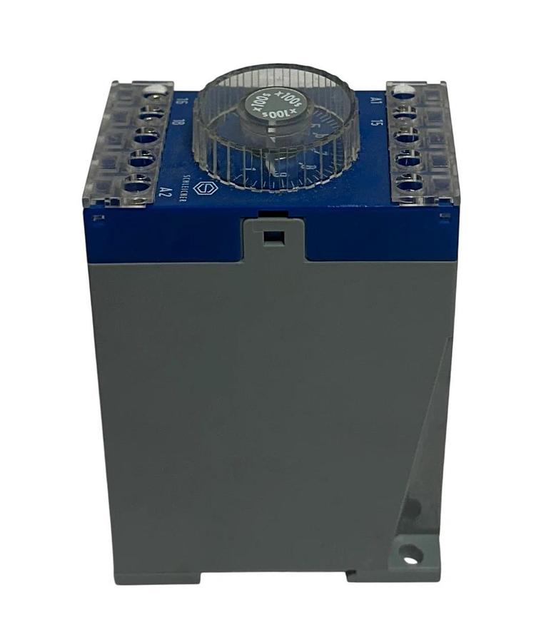 SCHLEICHER 05913748 027 / SZT110 (D) TIME DELAY RELAY 5-100s 110-120VAC NSNP
