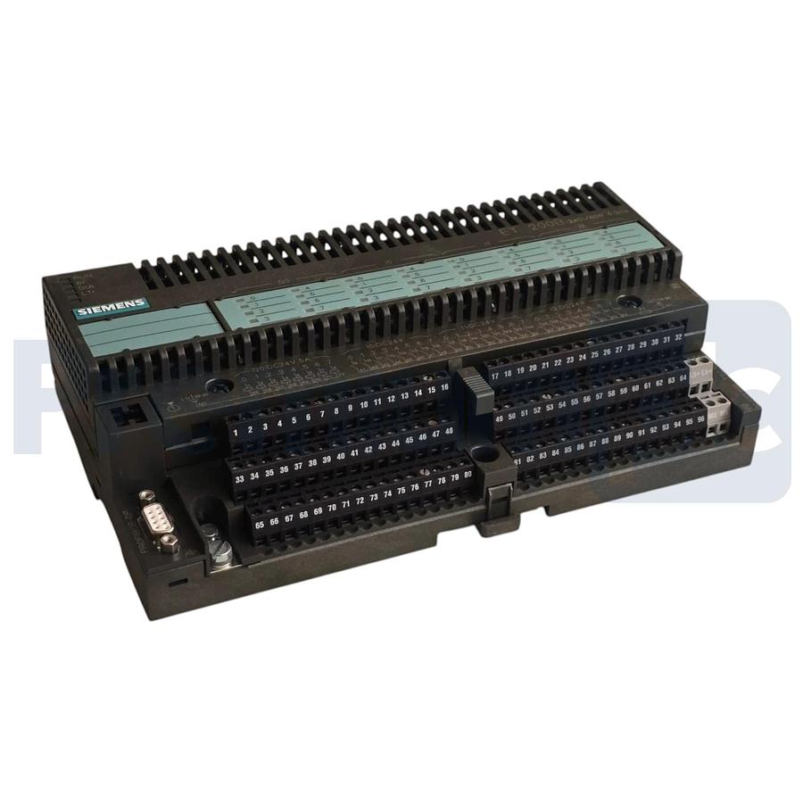 Used Siemens 6ES7133-0BN11-0XB0 ET 200B SIMATIC DP Module w/6ES7193-0CB10-0XA0 NUPI