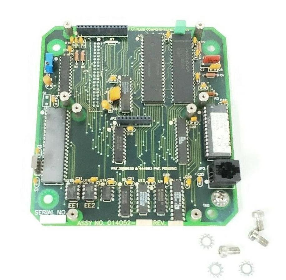 Used FLUID COMPONENTS 014052-01 CONTROL BOARD INTERFACE PWB 014051-01 REV. C