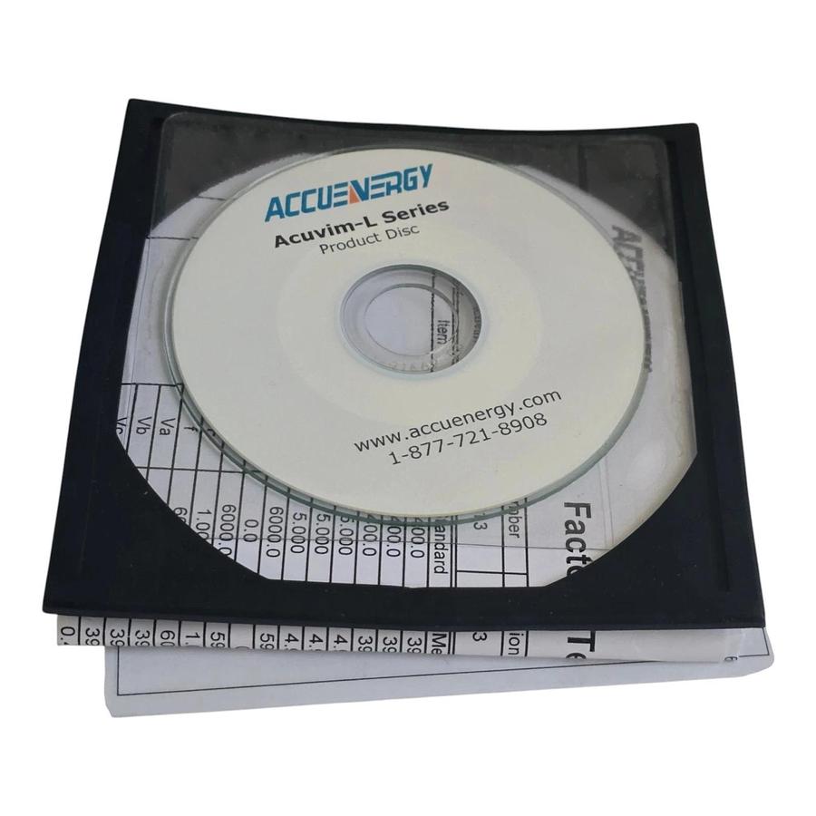 Accuenergy Acuvim-CL-D-60 Multifunction Power & Energy Meter 5A RS485 Modbus NEW