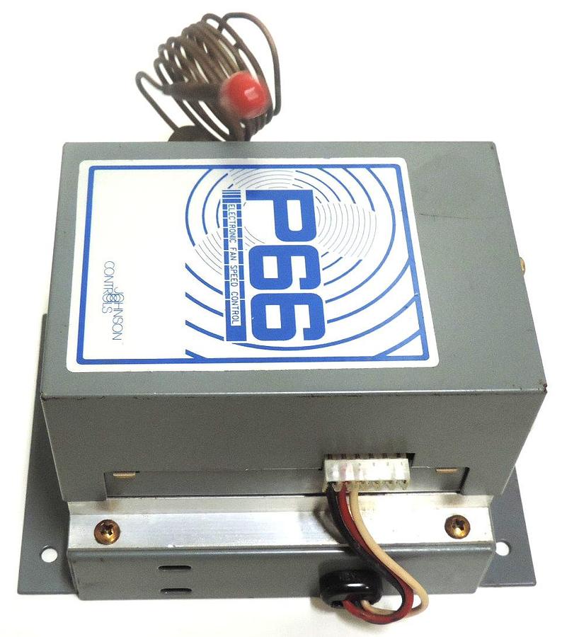 Used NEW JOHNSON CONTROLS P66AAB-19 ELECTRONIC FAN SPEED CONTROL