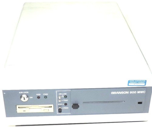 Used BRANSON 900 MWC MULTIPLE WELDER CONTROLLER EDP NO. 201-143-078 117 VAC 50/60HZ