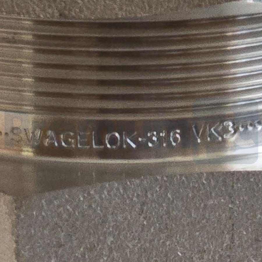 Used Swagelok SS-2400-6 Stainless Steel Tube Fitting Union 1-1/2" Tube OD NSNP