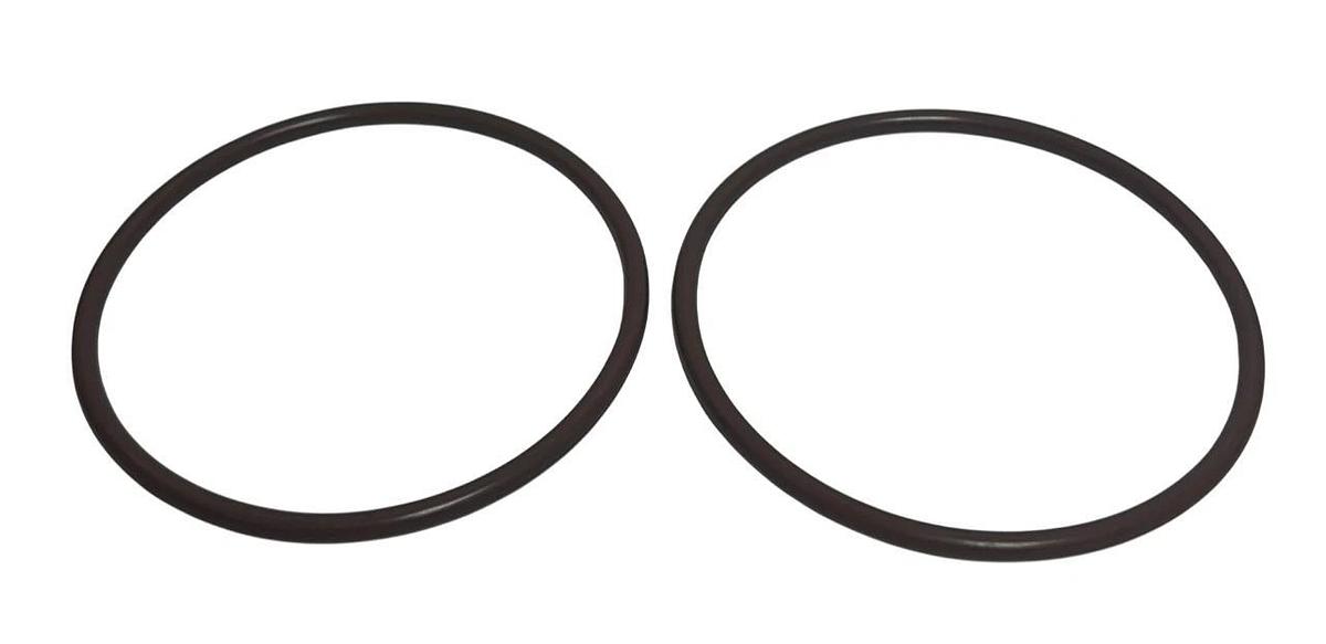 2 AAVID V708-75/2-347 / 0857927 BROWN O-RINGS 75 DUROMETER V708752347 NSMP