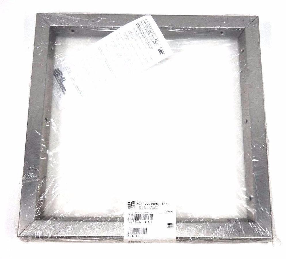 Used NEW AIR LOUVERS VLFEZS-1818 METAL VISION KIT, H157047, VLFEZ, 18" X 18"