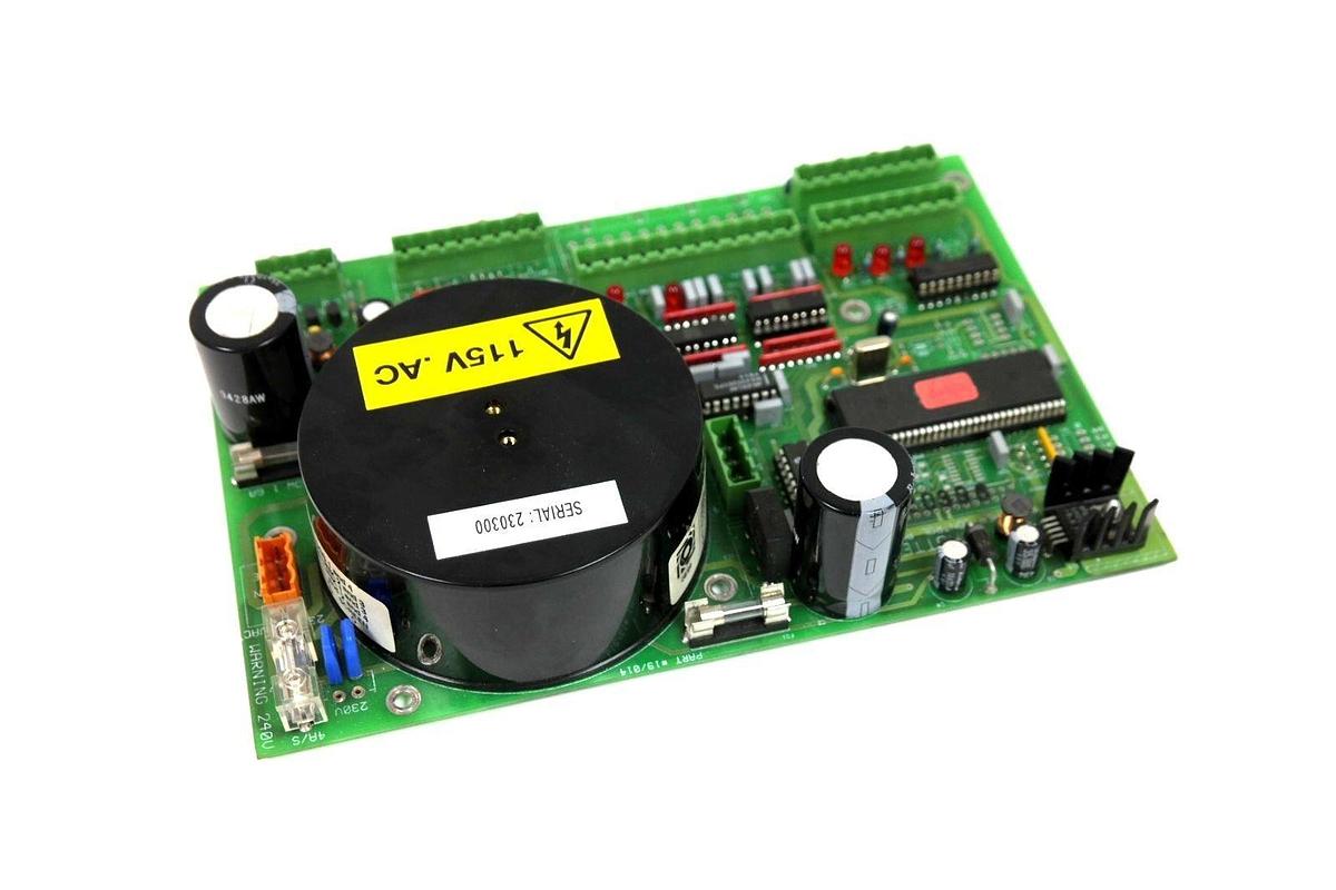 Used MOTTER PCB 19/014 STITCHER CONTROL PLC BOARD 120396 W/TRANSFORMER 40/3697