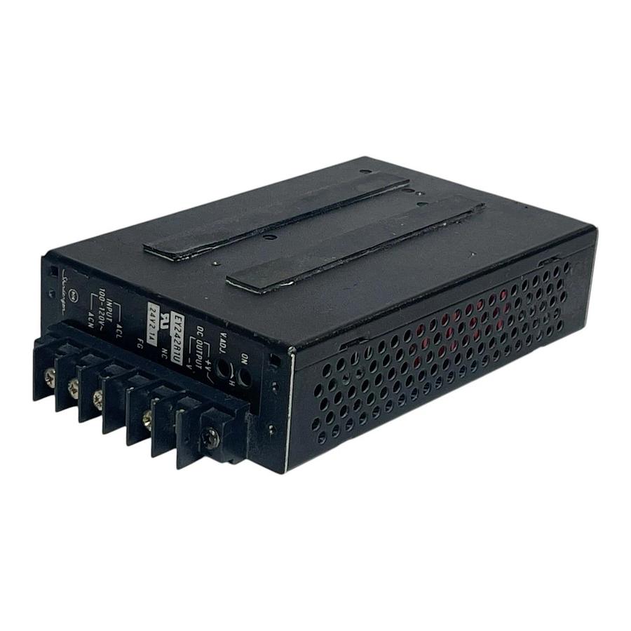 Used Shindengen EY242R1U Industrial DC Power Supply 24V 2.1A 100-120VAC Japan