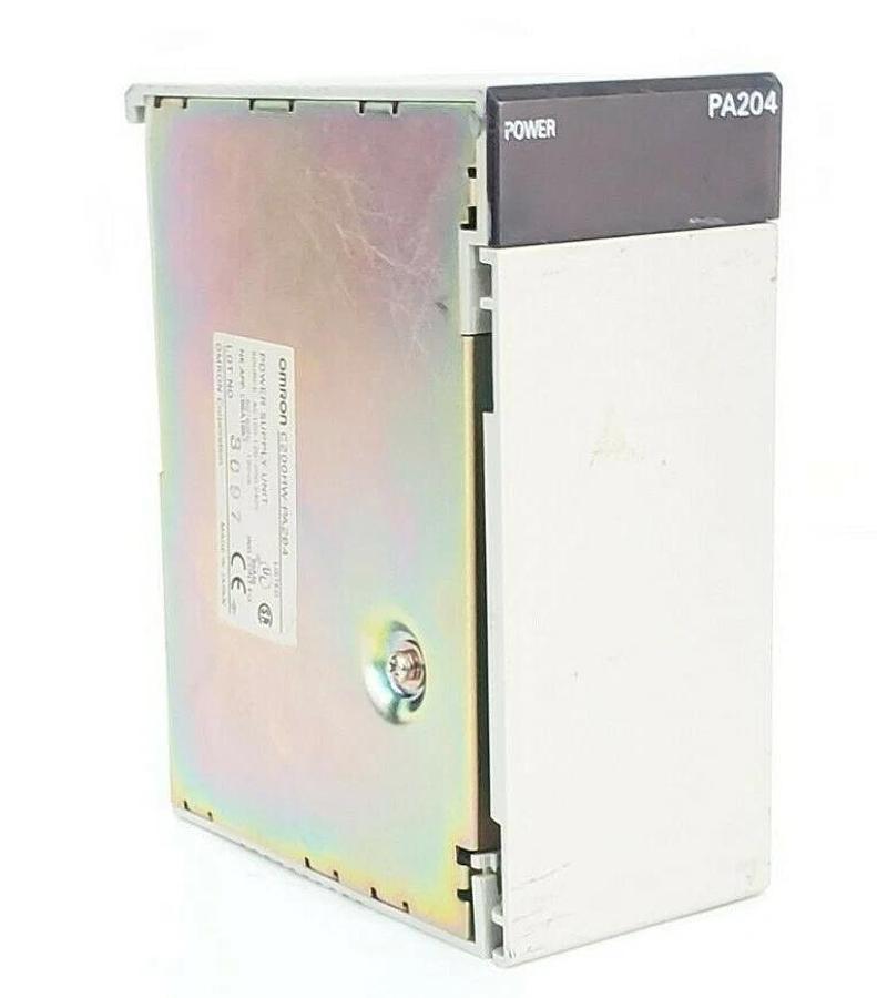 Used OMRON / MICROBAR C200HW-PA204 POWER SUPPLY MINI-TRACKMATE 1PH 115V 10A