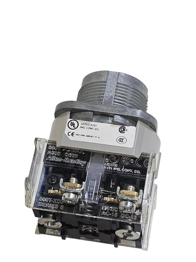 NEW ALLEN BRADLEY 800T-H5D1 SELECTOR SWITCH BODY 800TH5D1 W/OUT KNOB NSNP
