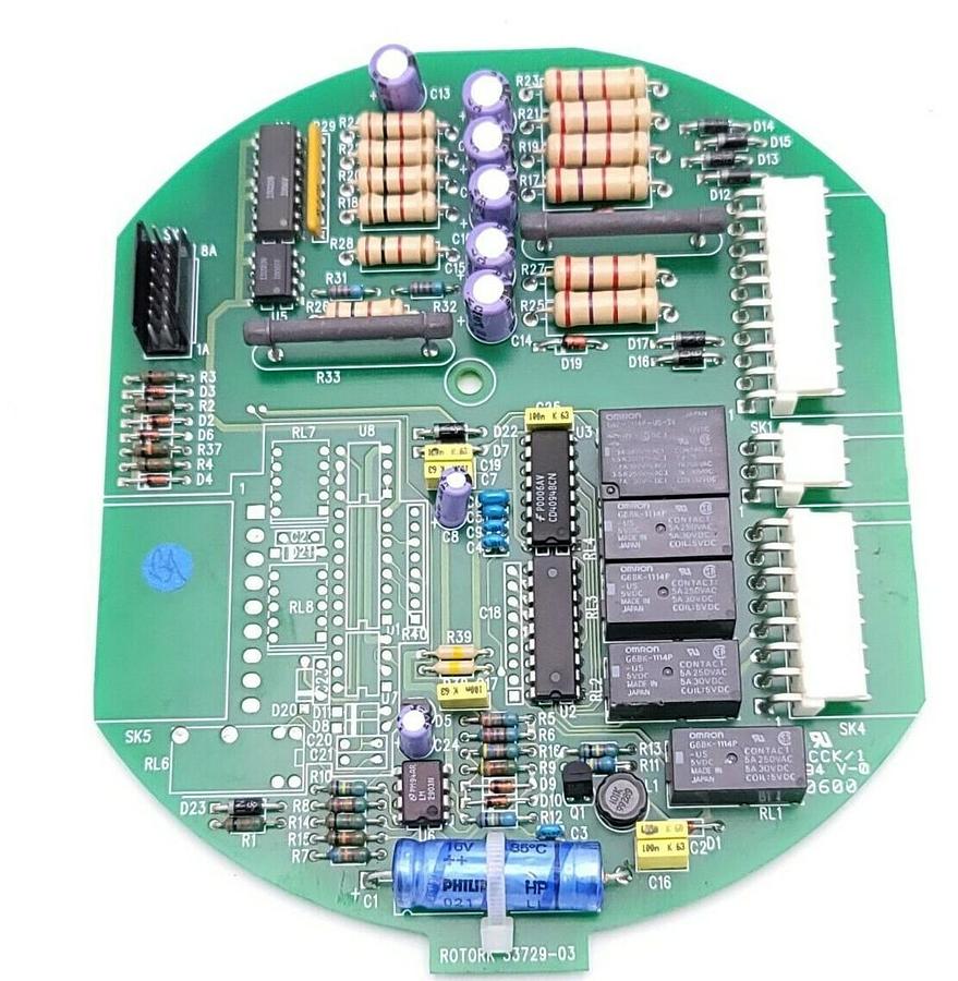 Used ROTORK 33729-03 CONTROL BOARD 3372903
