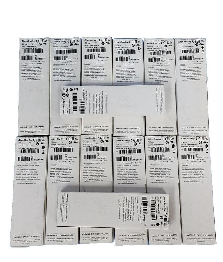 Used LOT OF 14 NIB ALLEN BRADLEY 1734-TOP SER. A TERMINAL BASE ASSEMBLIES