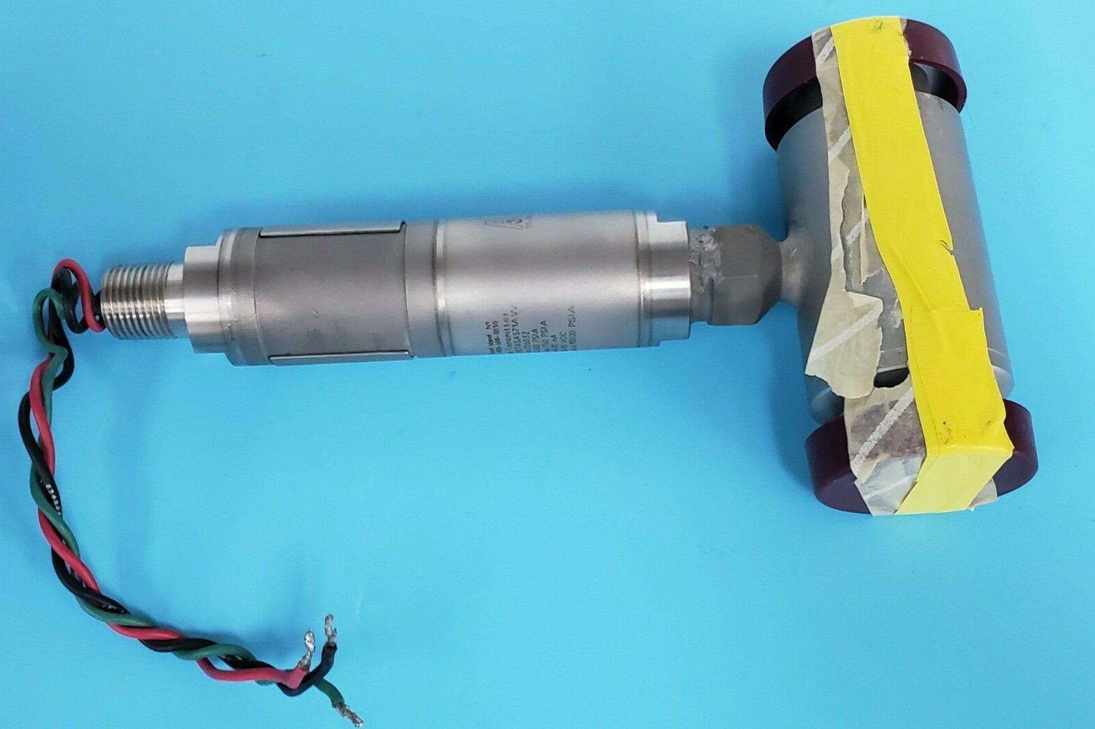 Used VIATRAN 23CTASA571AW PRESSURE TRANSMITTER ASSEMBLY, RANGE: 0-500 PSIA