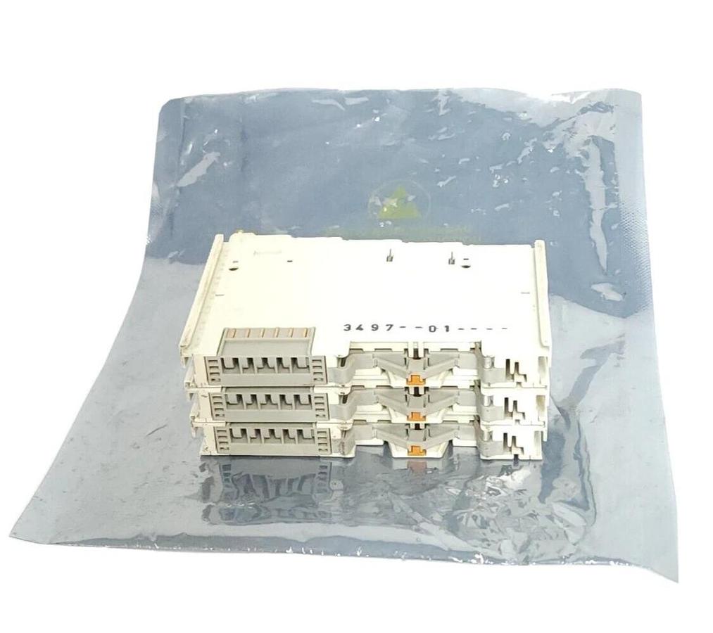 Used LOT OF 3 BECKHOFF KL1104 DIGITAL INPUT TERMINALS 4-CHANNEL 24 VDC