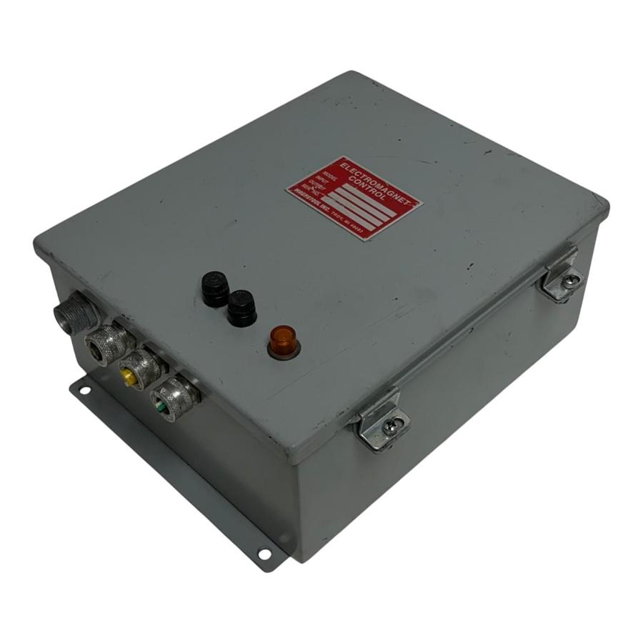 Used Magnetool AU-12-50 Electromagnet Control Power Supply 12VDC