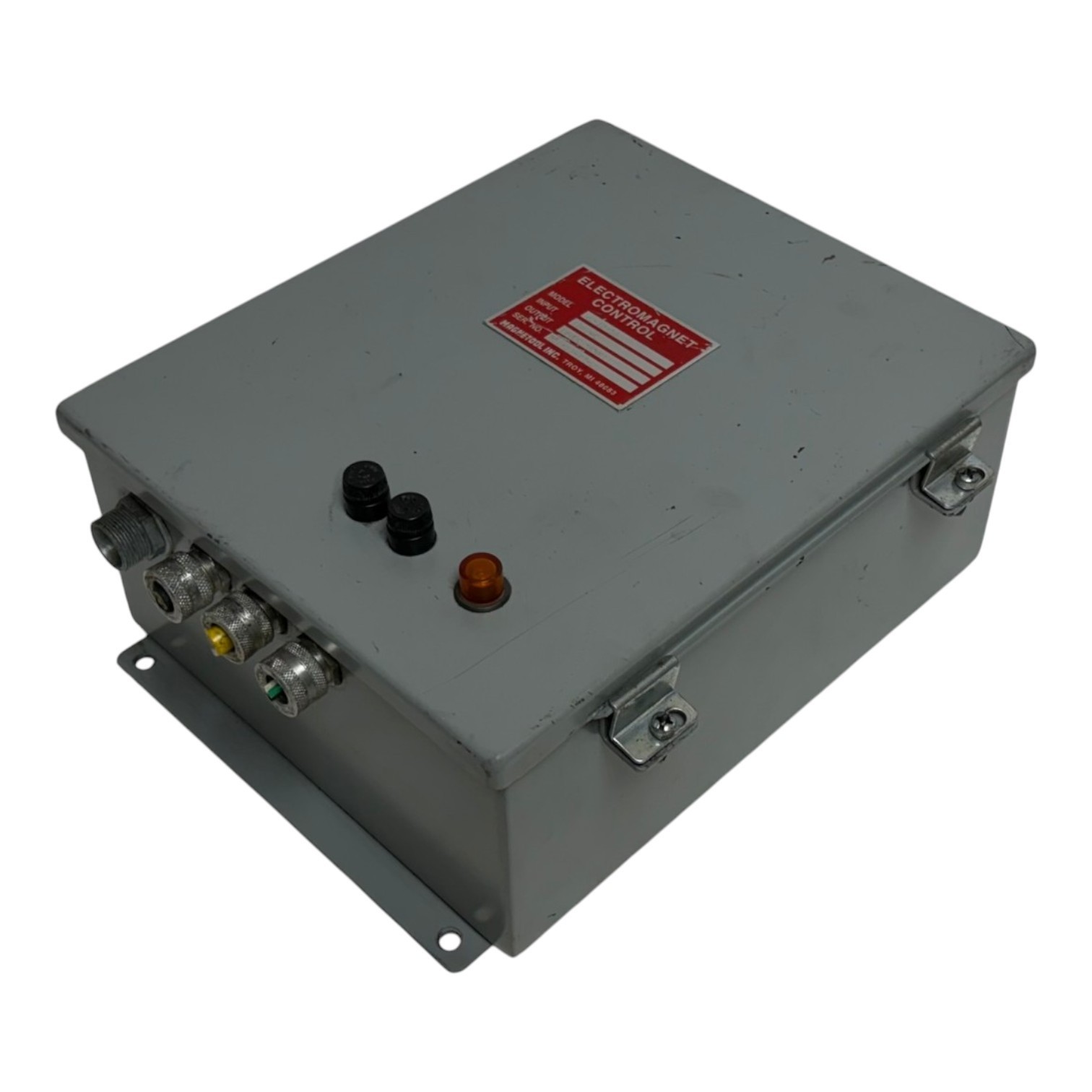Used Magnetool AU-12-50 Electromagnet Control Power Supply 12VDC