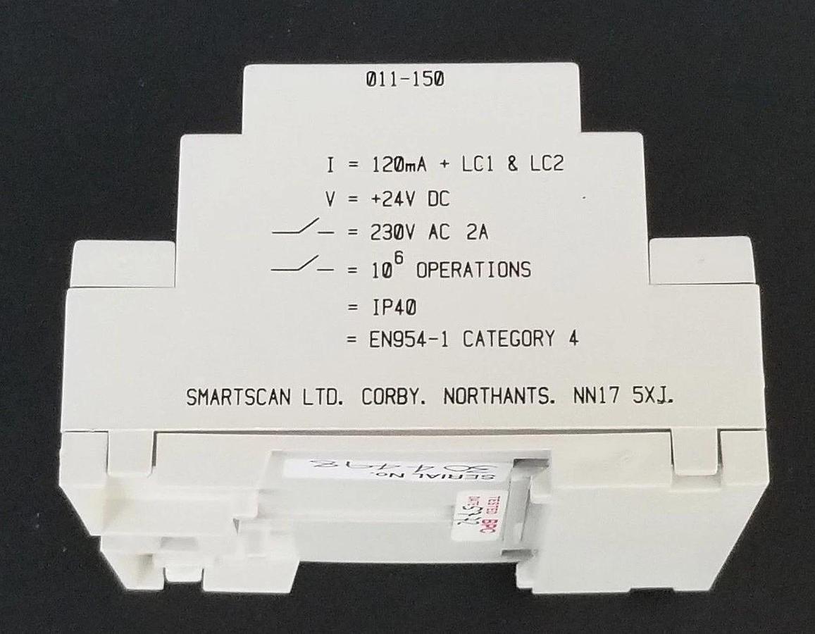 Used SMARTSCAN 011-150 LIGHT CURTAIN 011150, 24V DC 011150