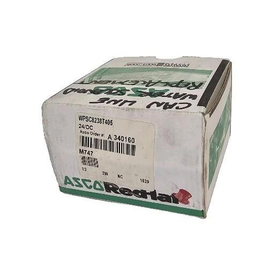 Used NIB ASCO WPSC8238T405 SOLENOID VALVE 1/2 INCH NPT