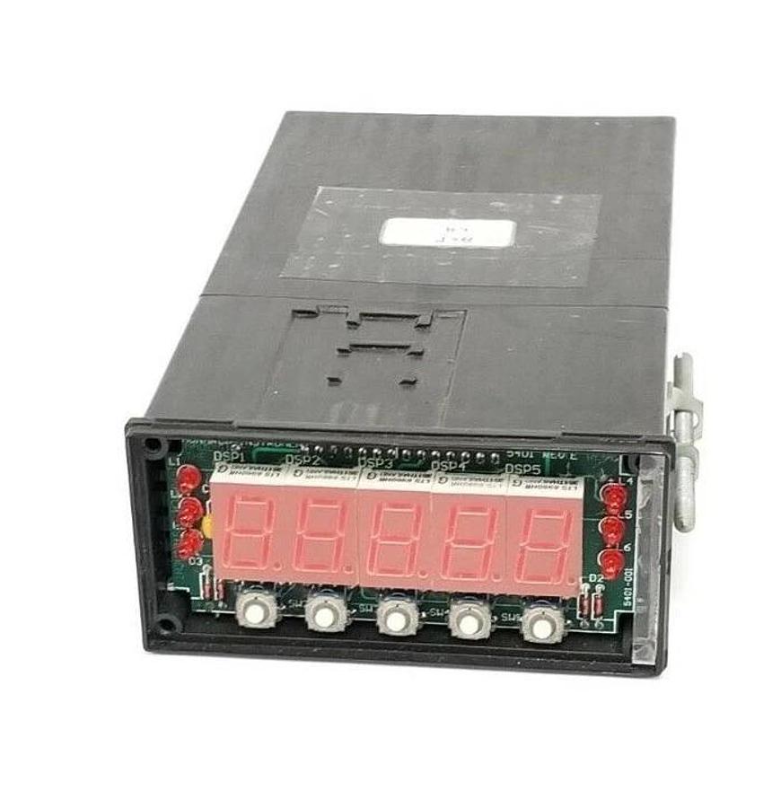 Used MONARCH INSTRUMENTS ACT-1.4 DIGITAL PANEL TACHOMETER ACT1.4 (MISSING FACEPLATE)
