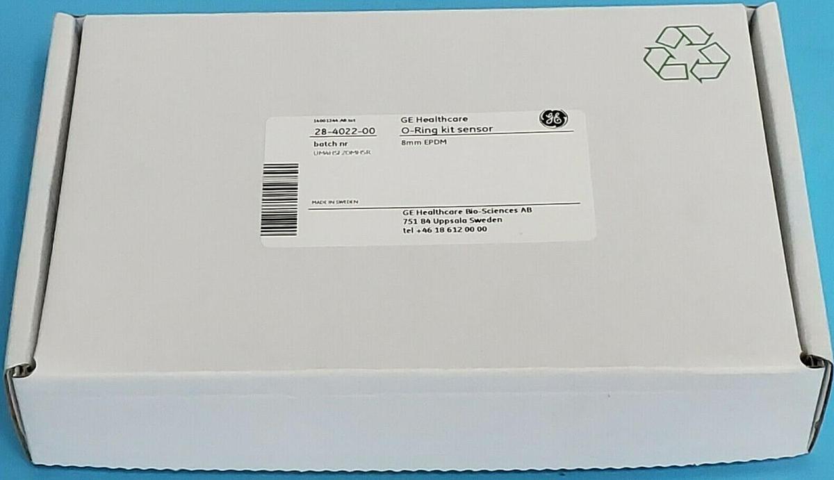 Used NIB GE HEALTHCARE 28-4022-00 O-RING KIT SENSOR 8mm EPDM 28402200 AD
