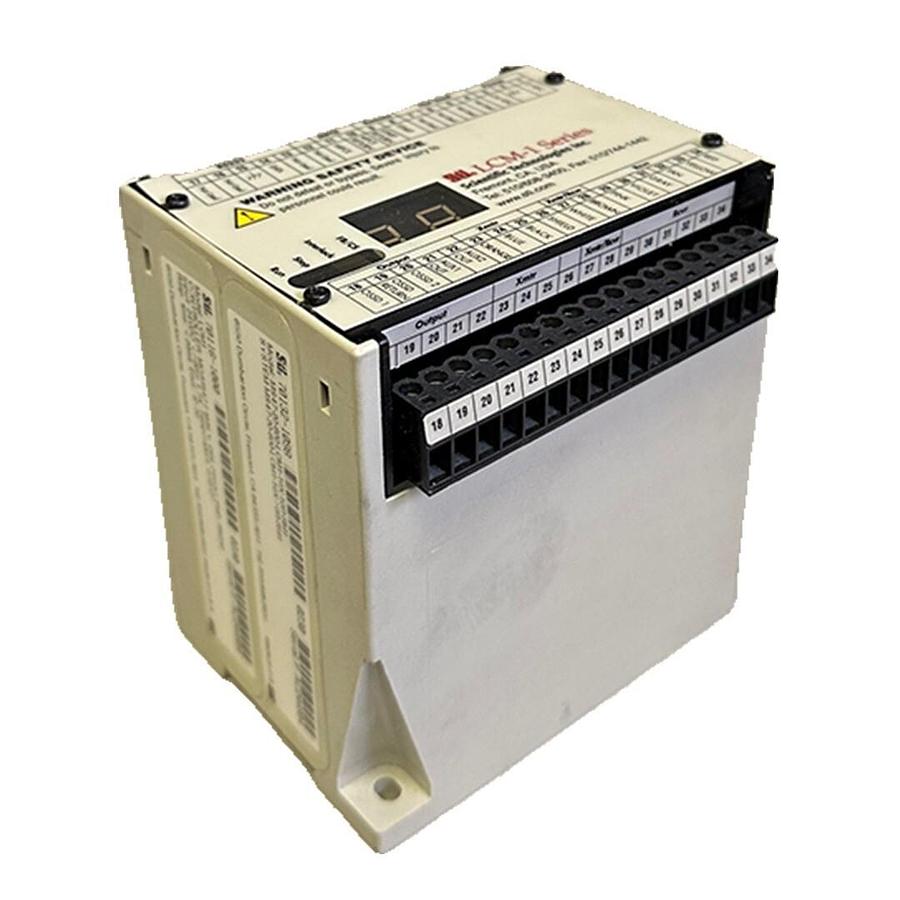 Used STI 70116-1000 / 701161000 LIGHT CURTAIN CONTROLLER LCM-1 / LCM1 70132-1098