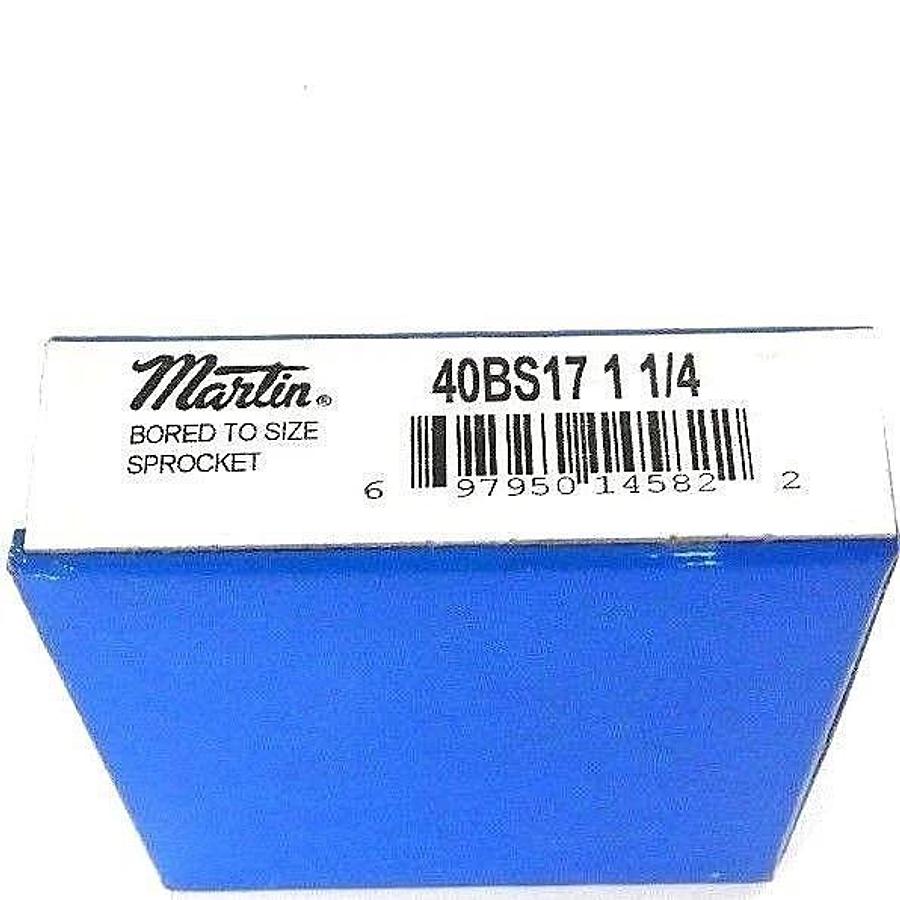 Used FACTORY SEALED MARTIN 40BS17-1-1/4 SPROCKET ROLLER 1-1/4PITCH 40TEETH