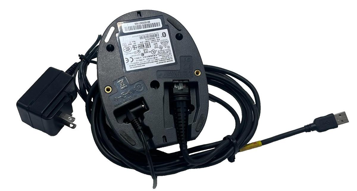 Used HONEYWELL Xenon 1902GSR-2 Wireless 2D Barcode Scanner Kit w/ Cradle, USB Cable,