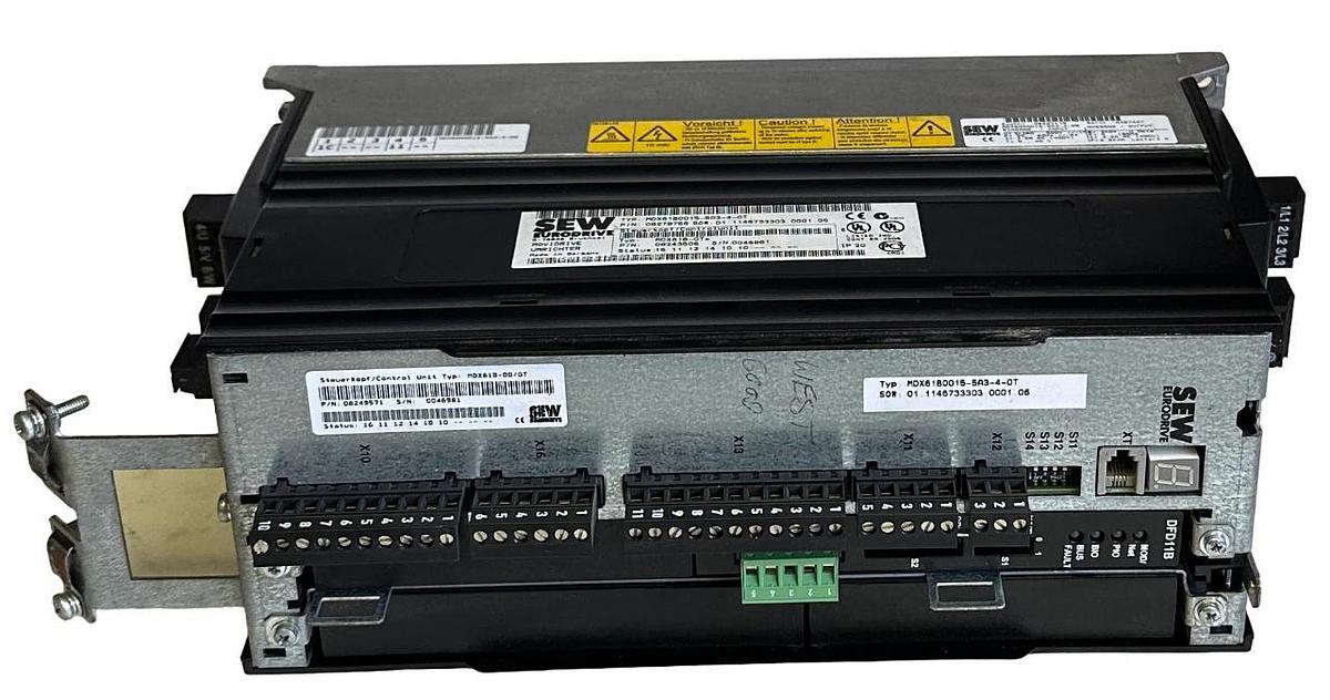 Used SEW EURODRIVE MDX61B0015-5A3-4-0T / 08279756 / MDX61B-0T MOVIDRIVE 08249571