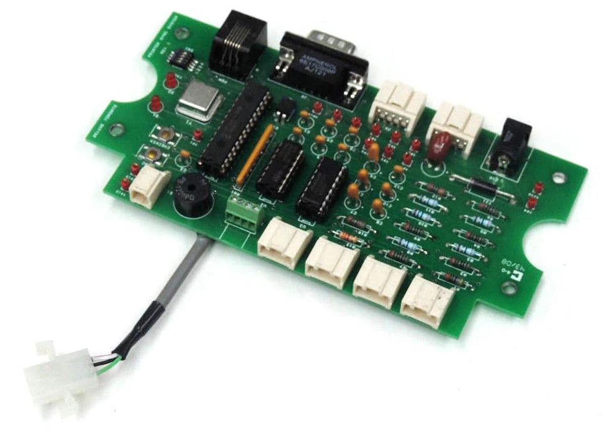 Used DELUXE TORONTO 4-0 43/08 PRINTER SYNC SYSTEM REV. 1 BOARD