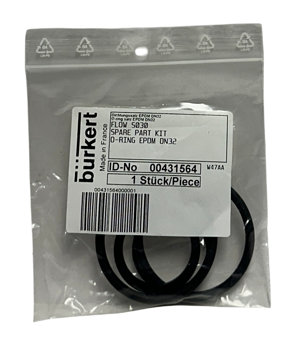 Used BURKERT 00431564 / 431564 OEM SLOW S030 SPARE PARTS KIT O-RING EPDM DN32 NSMP