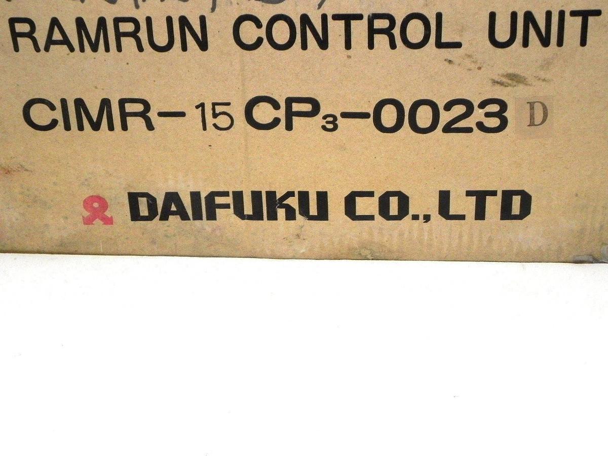 Used NIB YASKAWA JUSPEED-F CIMR-15CP3-0023D DAIFUKU SERVO CONROL UNIT CIMR15CP30023D