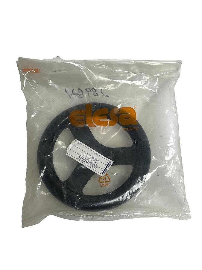 Used Elesa 77411 VR.160 FP Duroplast Spoke Handwheel Perini Casmatic #289821 Italy NO