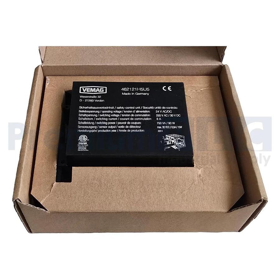 NEW VEMAG / ELOBAU 462121H5U5 / 46212 SAFETY CONTROL RELAY 24V AC/DC NSMP