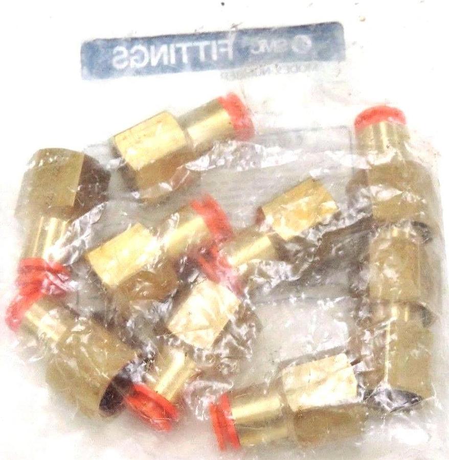 Used NEW SMC KQ2F11-37 FITTINGS FEMALE CONNECTOR KQ2F1137 (QTY:50)