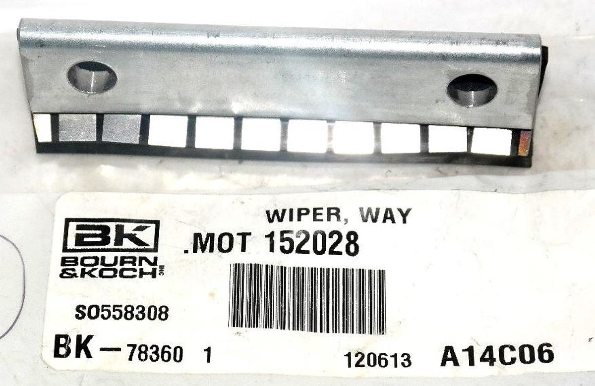 Used NEW BOURN & KOCH WIPER, WAY .MOT152028 MOT 152028