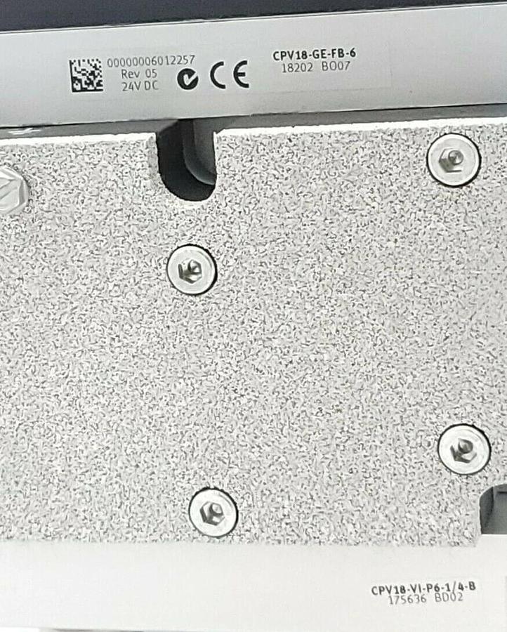 NEW FESTO CPV18-VI 10P-18-6B-FB-R-J-MJJTCC+PA VALVE TERMINAL MAT. NR. 18220