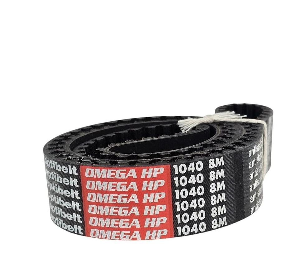 Used NEW OPTIBELT OMEGA HP 10408M SYNCHRONOUS TIMING BELT 130 TEETH