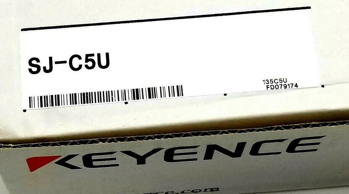 KEYENCE SJ-C5U 10-PIN I/O POWER CABLE LENGTH 5 METERS (16.40 FT.) SJC5U NIB