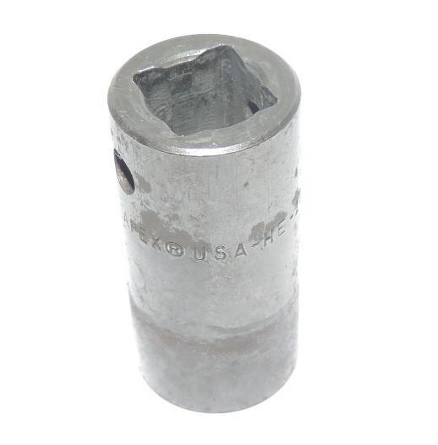 Used APEX HE-105 5/32" HEX ADAPTOR WITH 1/2" DRIVE