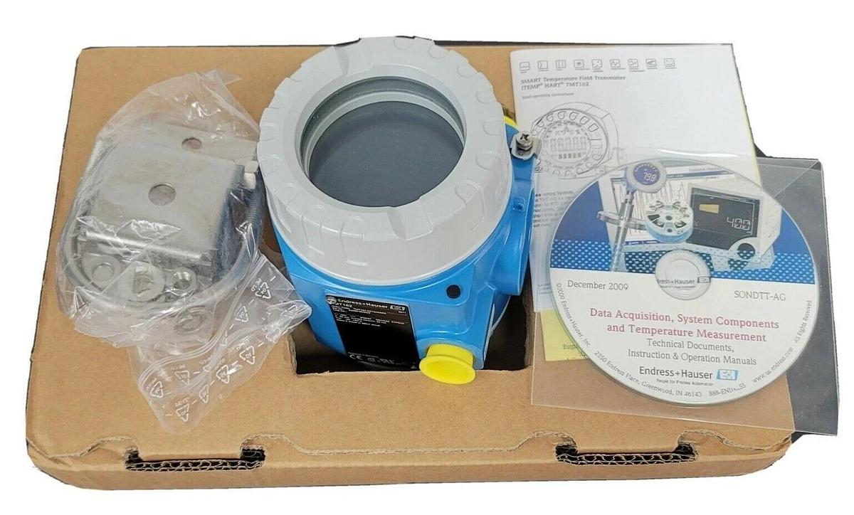 NEW ENDRESS HAUSER TMT162-A213AAAKA HART TRANSMITTER FW. 1.03.05 TMT162A213AAAKA