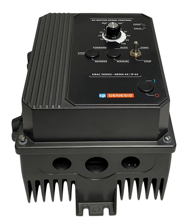 Used KB GENESIS KBAC-48 (GRY) / 9540J KBAC SERIES AC MOTOR SPEED CONTROL 5HP 8A NUPI