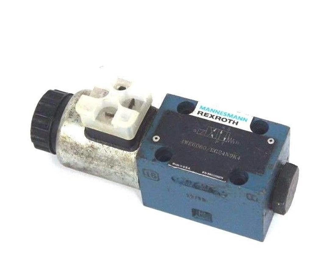 Used MANNESMANN REXROTH 4WE6D60/EG24N9K4 HYDRAULIC VALVE 4WE6D60EG24N9K4