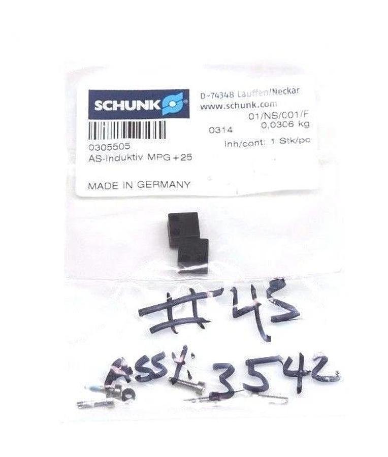 Used NEW SCHUNK 0305505 AS-INDUKTIV MPG+25