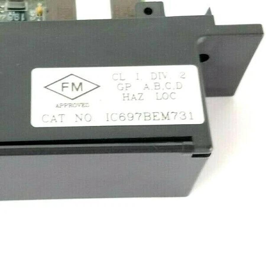 Used GE FANUC IC697BEM731L BUS EXPANSION MODULE 44A729723-G01 IC697BEM731