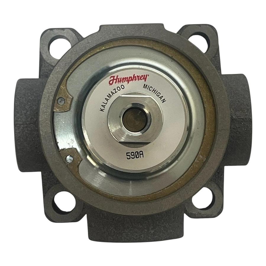 Humphrey 590A-3-10 Quick Exhaust Pilot Valve 3-Way Pneumatic 590A310 New Surplus