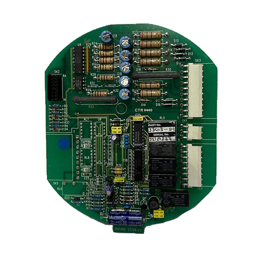Used ROTORK 33729-02 / 3372902 PROCESS CONTROL BOARD